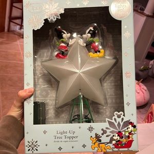 Mickey and Minnie Star Tree Topper